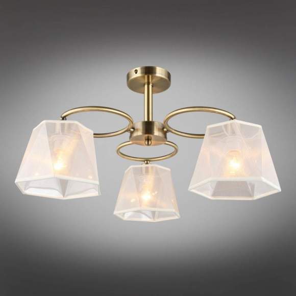 OML-65017-03 Потолочная люстра Omnilux Rapallo