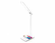 Светодиодная настольная лампа с беспроводной зарядкой и USB портом Ambrella light Desk DE581