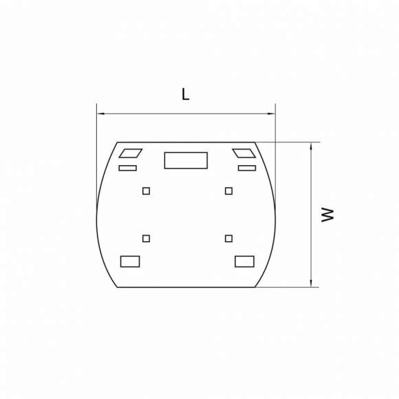 Заглушка для трехфазного шинопровода Barra Lightstar 504166