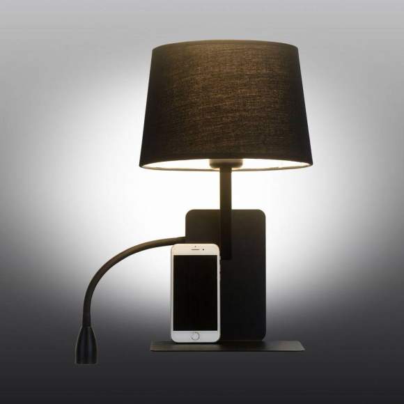 Бра с LED подсветкой, полкой и USB-портом Omnilux Talocci OML-62811-02