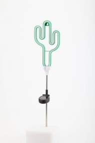 Садовый неоновый светильник Кактус на солнечной батарее ERASF012-31 (Б0044239)