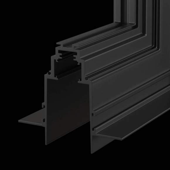 Угловой коннектор внешний для встраиваемого магнитного шинопровода Maytoni Accessories for tracks TRA004OCL-22B Угловой коннектор внешний для встраиваемого магнитного шинопровода Maytoni Accessories for tracks TRA004OCL-22B