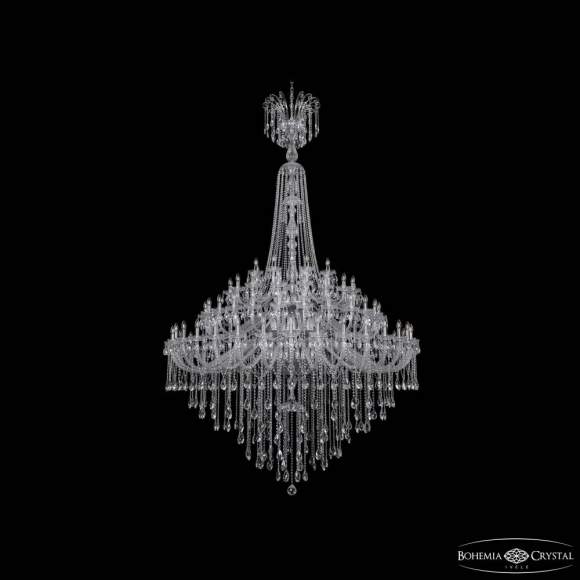Люстра подвесная Bohemia Ivele Crystal 1415/32+24+16+8/700/XL-320/3d G