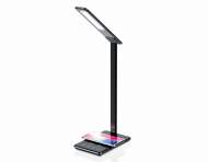 Светодиодная настольная лампа с беспроводной зарядкой и USB портом Ambrella light Desk DE582