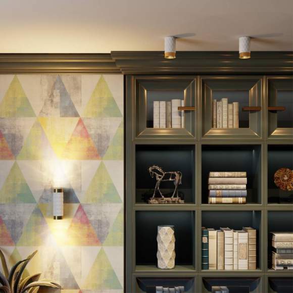 Настенный светильник с лампочкой Odeon Light Ad Astrum 4286/2W+Lamps Gu10 Настенный светильник с лампочкой Odeon Light Ad Astrum 4286/2W+Lamps Gu10