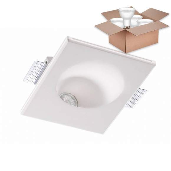 Встраиваемый светильник с лампочкой Novotech Cail 370497+Lamps Gu10 Встраиваемый светильник с лампочкой Novotech Cail 370497+Lamps Gu10