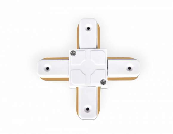 Соединитель Х-образный для однофазного шиноровода Ambrella light Track System GL7082 WH Соединитель Х-образный для однофазного шиноровода Ambrella light Track System GL7082 WH