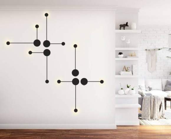 Настенный светодиодный светильник Italline IT03-1434 black Настенный светодиодный светильник Italline IT03-1434 black