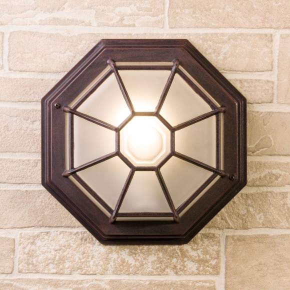 Telarana S капучино (GL 1023D) капучино Уличный настенный светильник Telarana S a043661