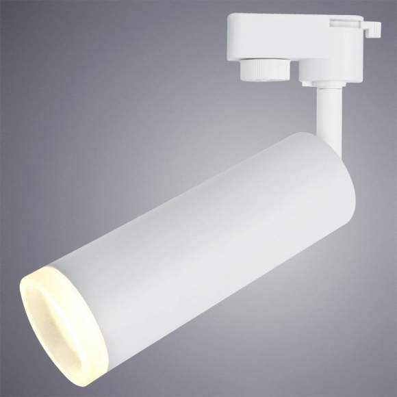 Однофазный LED светильник 15W 3000К для трека Arte Lamp Hubble A6811PL-1WH
