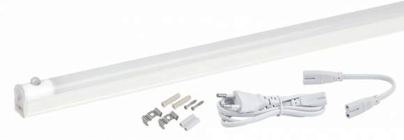 Мебельный светодиодный светильник с датчиком движения Эра LLED-02-16W-4000-MS-W (Б0019786)