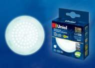 Светодиодная лампа GX53 13W 4000K (белый) Uniel LED-GX53-13W-NW-GX53-FR PLZ01WH (UL-00003723)