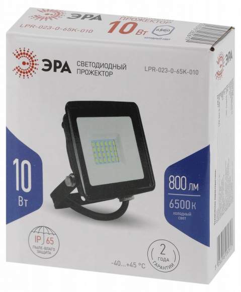 Прожектор светодиодный уличный Эра LPR-023-0-65K-010 (Б0052021) Прожектор светодиодный уличный Эра LPR-023-0-65K-010 (Б0052021)