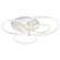 Светодиодная диммируемая люстра с ПДУ Profit Light 8024/4 WHT 116W+8W RGB