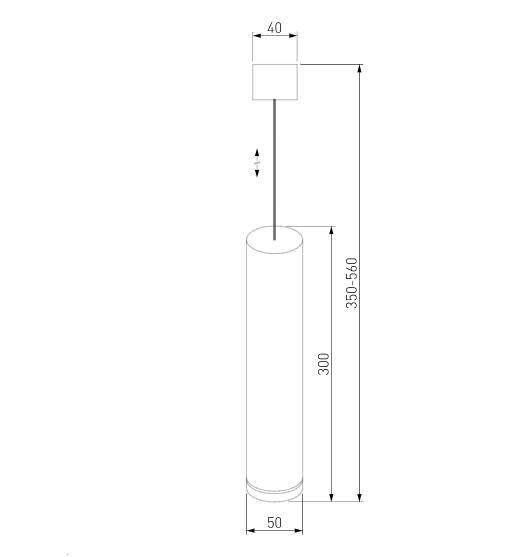 Однофазный LED светильник на подвесе 9W 4200К для трека Glory Elektrostandard LTB40 (a044002) Однофазный LED светильник на подвесе 9W 4200К для трека Glory Elektrostandard LTB40 (a044002)