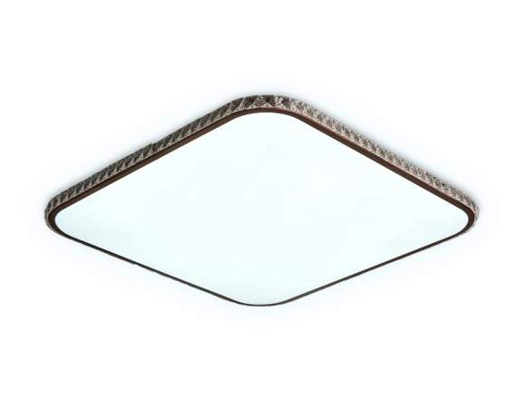 Потолочный светодиодный светильник с ПДУ ИК и дополнительной подсветкой Ambrella light Orbital FF76