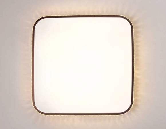 Потолочный светодиодный светильник с ПДУ ИК и дополнительной подсветкой Ambrella light Orbital FF76