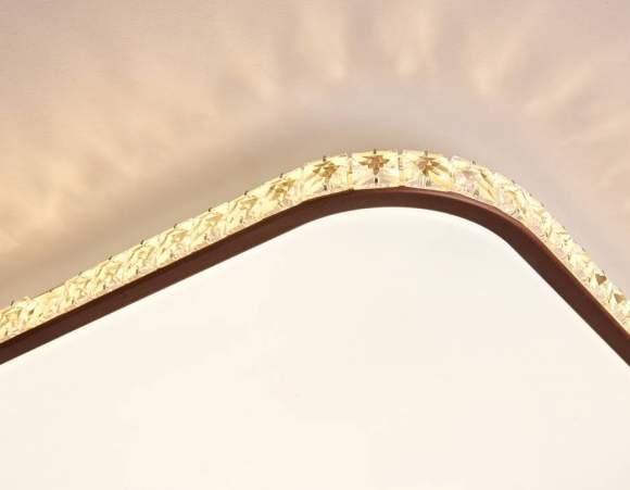 Потолочный светодиодный светильник с ПДУ ИК и дополнительной подсветкой Ambrella light Orbital FF76