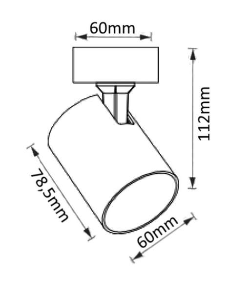 CLT 017CW1R WH Спот Crystal Lux CLT 017 CLT 017CW1R WH Спот Crystal Lux CLT 017