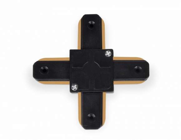 Соединитель Х-образный для однофазного шиноровода Ambrella light Track System GL7083 BK Соединитель Х-образный для однофазного шиноровода Ambrella light Track System GL7083 BK