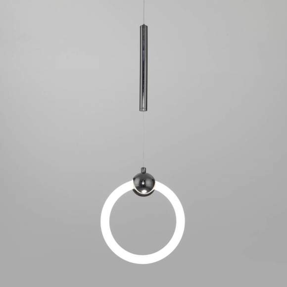 Подвесной светодиодный светильник Eurosvet 90165/1 черный жемчуг