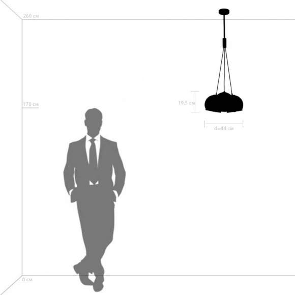 Подвесная люстра Sferico Lightstar 729031