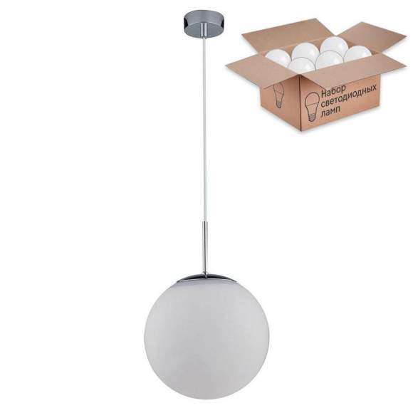 Светильник с лампочкой Arte Lamp A1563SP-1CC+Lamps Светильник с лампочкой Arte Lamp A1563SP-1CC+Lamps