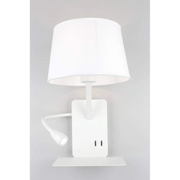 Бра с LED подсветкой, полкой и USB-портом Omnilux Talocci OML-62801-02