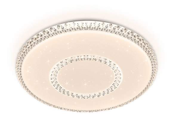 FF98 WH Потолочный светодиодный светильник с пультом Ambrella light Crystal FF98 WH Потолочный светодиодный светильник с пультом Ambrella light Crystal