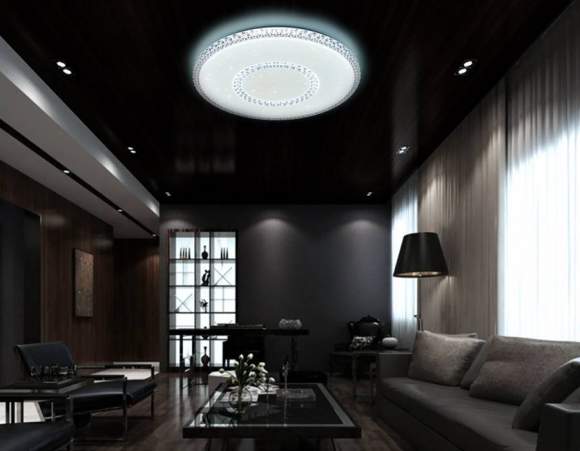 FF98 WH Потолочный светодиодный светильник с пультом Ambrella light Crystal FF98 WH Потолочный светодиодный светильник с пультом Ambrella light Crystal