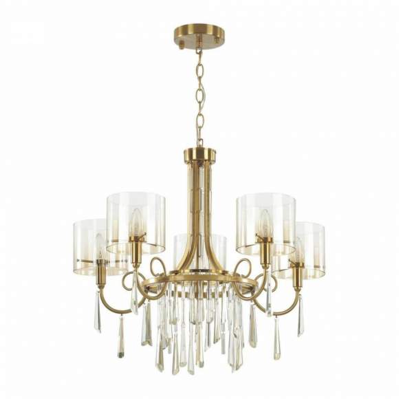 Подвесная люстра Odeon Nicole с поддержкой Маруся 4886/5-М