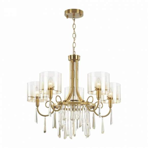 Подвесная люстра Odeon Nicole с поддержкой Маруся 4886/5-М