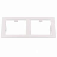214526 Рамка для двух встраиваемых светильников Lightstar Double Quadro серии Domino