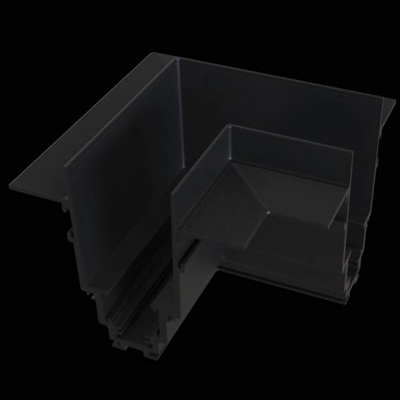 Угловой коннектор для встраиваемого магнитного шинопровода Maytoni Accessories for tracks TRA004CL-22B