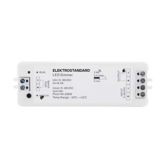 Контроллер для светодиодных лент диммируемый для ПДУ RC003 12-24V IP20 Elektrostandard 95005/00 (a057644) Контроллер для светодиодных лент диммируемый для ПДУ RC003 12-24V IP20 Elektrostandard 95005/00 (a057644)