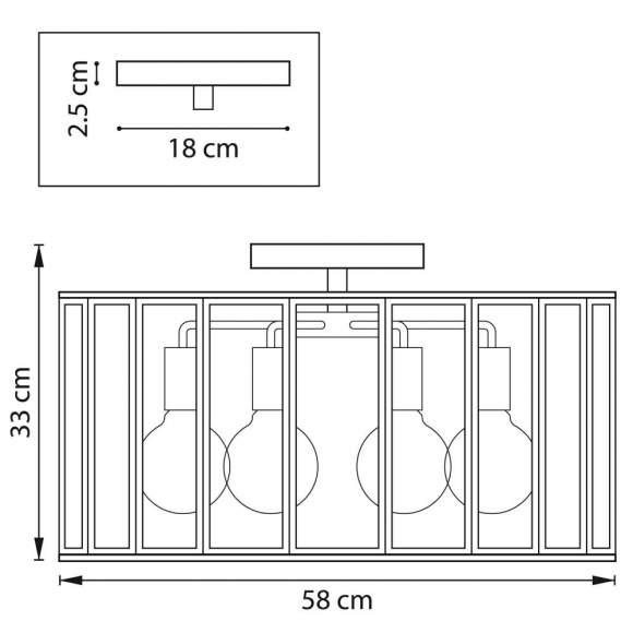 Потолочная люстра Genni Lightstar 798287 Потолочная люстра Genni Lightstar 798287