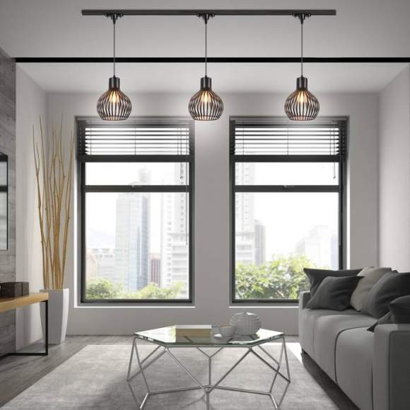 Однофазный светильник на подвесе для трека Novotech Zelle 370425 Однофазный светильник на подвесе для трека Novotech Zelle 370425