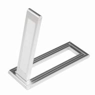 Настольная светодиодная лампа трансформер Uniel TLD-556 Silver/LED/105Lm/6500K (UL-00003649)