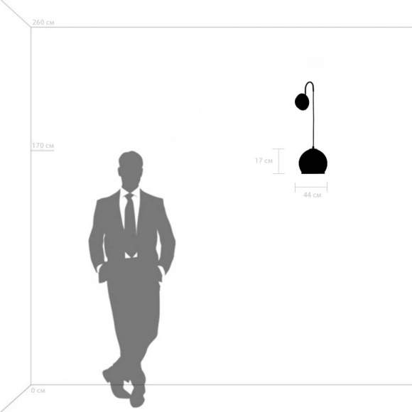 Бра Sferico Lightstar 729611 Бра Sferico Lightstar 729611