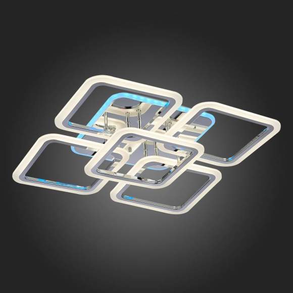 Потолочная светодиодная люстра с пультом Evoled QUTRO SLE200412-05RGB Потолочная светодиодная люстра с пультом Evoled QUTRO SLE200412-05RGB