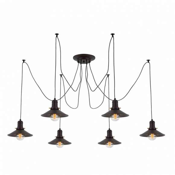 CL451062 Подвесная люстра-паук Citilux Эдисон CL451062 Подвесная люстра-паук Citilux Эдисон