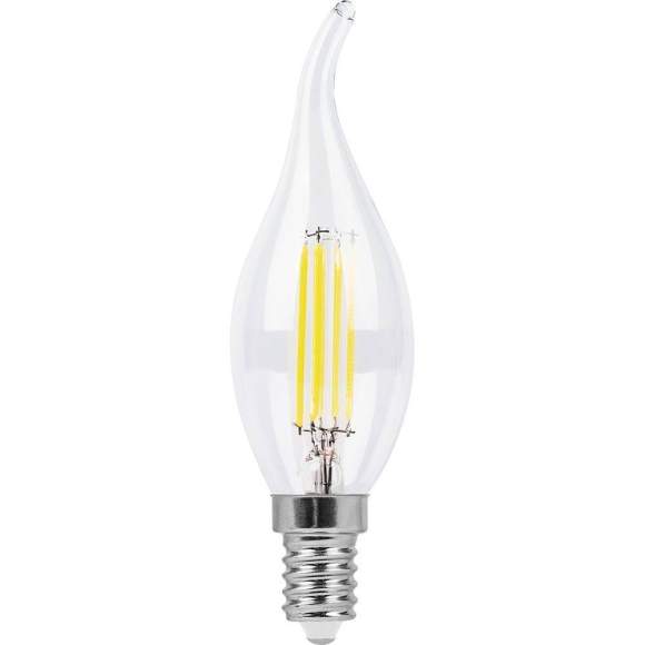 Филаментная светодиодная лампа E14 11W 4000К (белый) C35T LB-714 Feron 38012