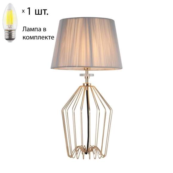 Подвесной светильник с лампочкой Favourite Sade 2690-1T+Lamps Е27 Свеча