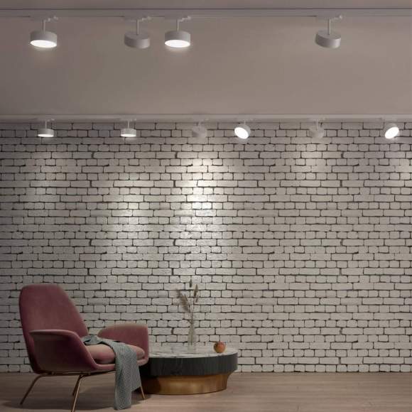 Трехфазный LED светильник 24W 4000К для трека Prometa Novotech 358758 Трехфазный LED светильник 24W 4000К для трека Prometa Novotech 358758