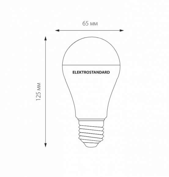 Светодиодная лампа E27 20W 4200K (белый) А65 Classic Elektrostandard BLE2743 (a049689) Светодиодная лампа E27 20W 4200K (белый) А65 Classic Elektrostandard BLE2743 (a049689)