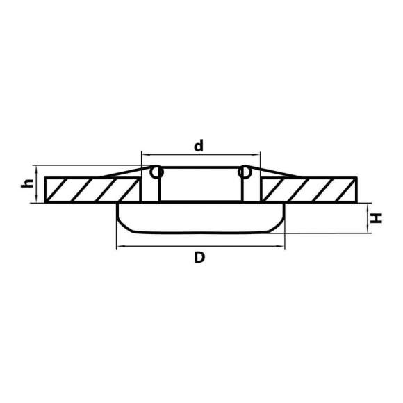 071057 Встраиваемый точечный светодиодный светильник Lightstar Monde 071057 Встраиваемый точечный светодиодный светильник Lightstar Monde