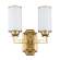 Бра с лампочками Favourite Sollemnis 2621-2W+Lamps Е27 Свеча