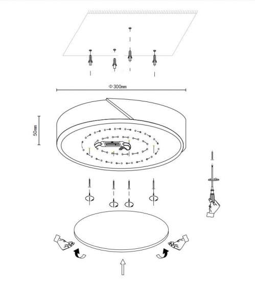 Потолочный светильник Velante 445-207-01