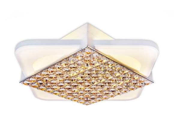 FA124 WH Потолочный светодиодный светильник с пультом (радио 2.4) Ambrella light Ice FA124 WH Потолочный светодиодный светильник с пультом (радио 2.4) Ambrella light Ice