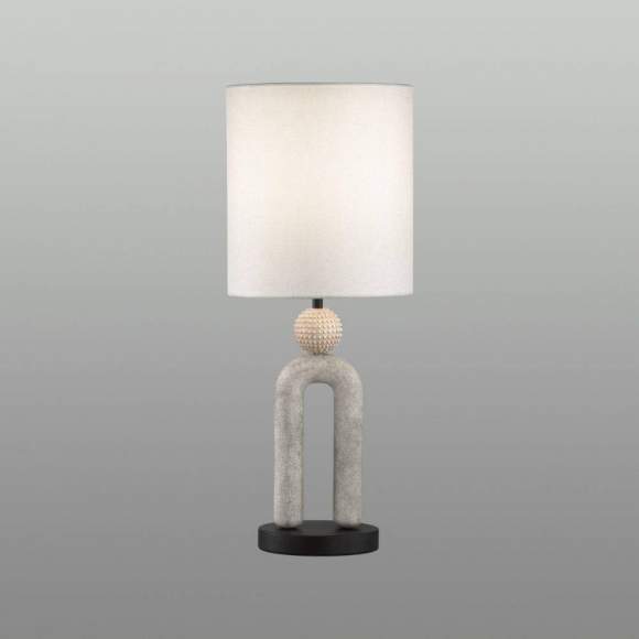 Настольная лампа Odeon Bagel с лампочкой 5410/1T+Lamps E27 Свеча